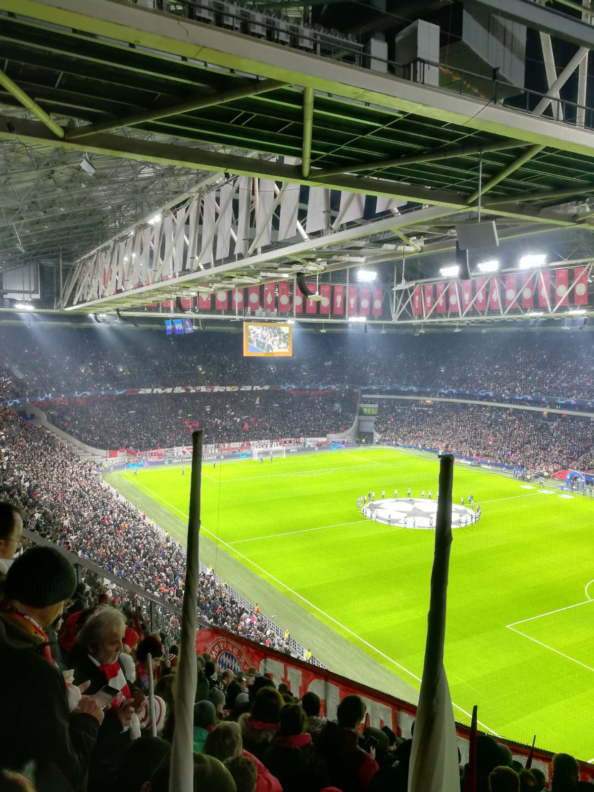 CL Ajax-FCB in Amsterdam